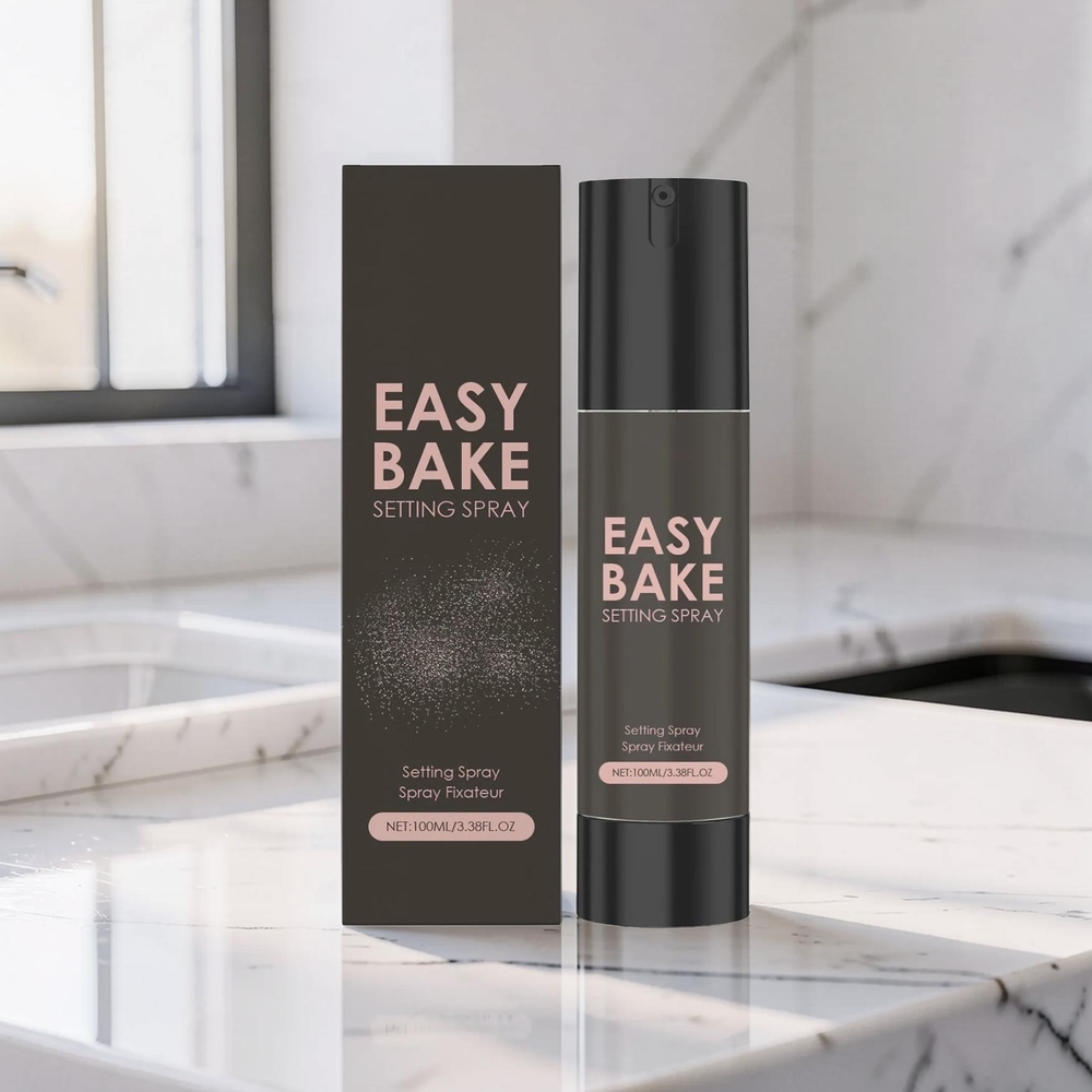 New in Box HUDA BEAUTY Easy Bake Setting Spray - 100 ml